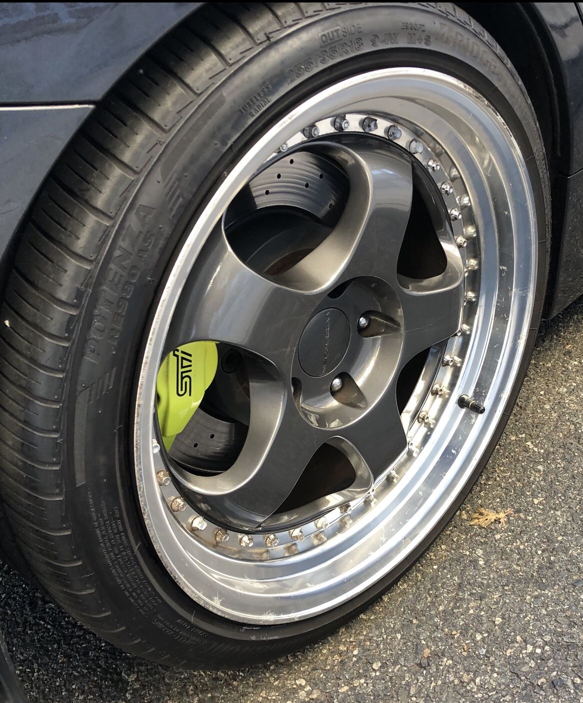 Varrstoen ES6 Wheels 5x114.3 255/35/18 Fits Subaru Wrx STI Nissan Honda Accord Civic Toyota Acura