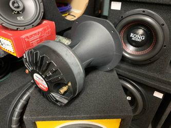 New Genius Audio Compression Driver + Aluminum Horn Lens Diffuser $100 Each