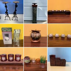 Candle Holders $3/each