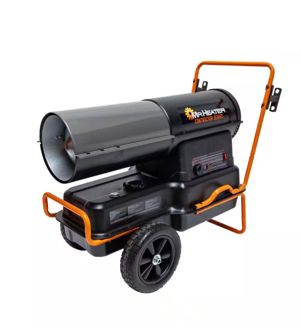 Mr. Heater Contractor Series 140,000 BTU Black Forced Air Kerosene/Diesel Outdoor Space Heater with Thermostat