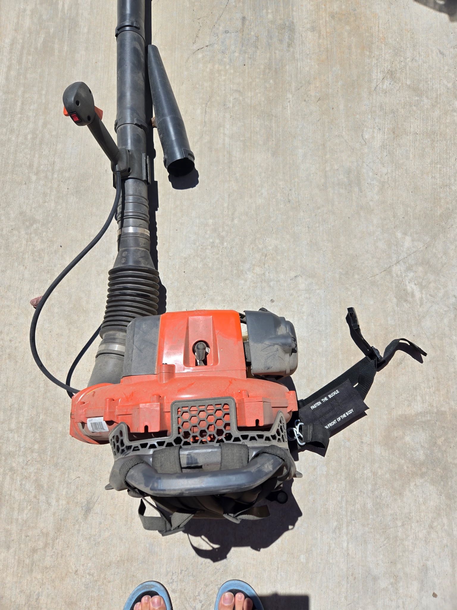 HUSQUARNA GAS LEAF BLOWER BACKPACK