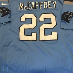 NFL Carolina Panthers Christian McCaffrey #22  (Sizes Medium)