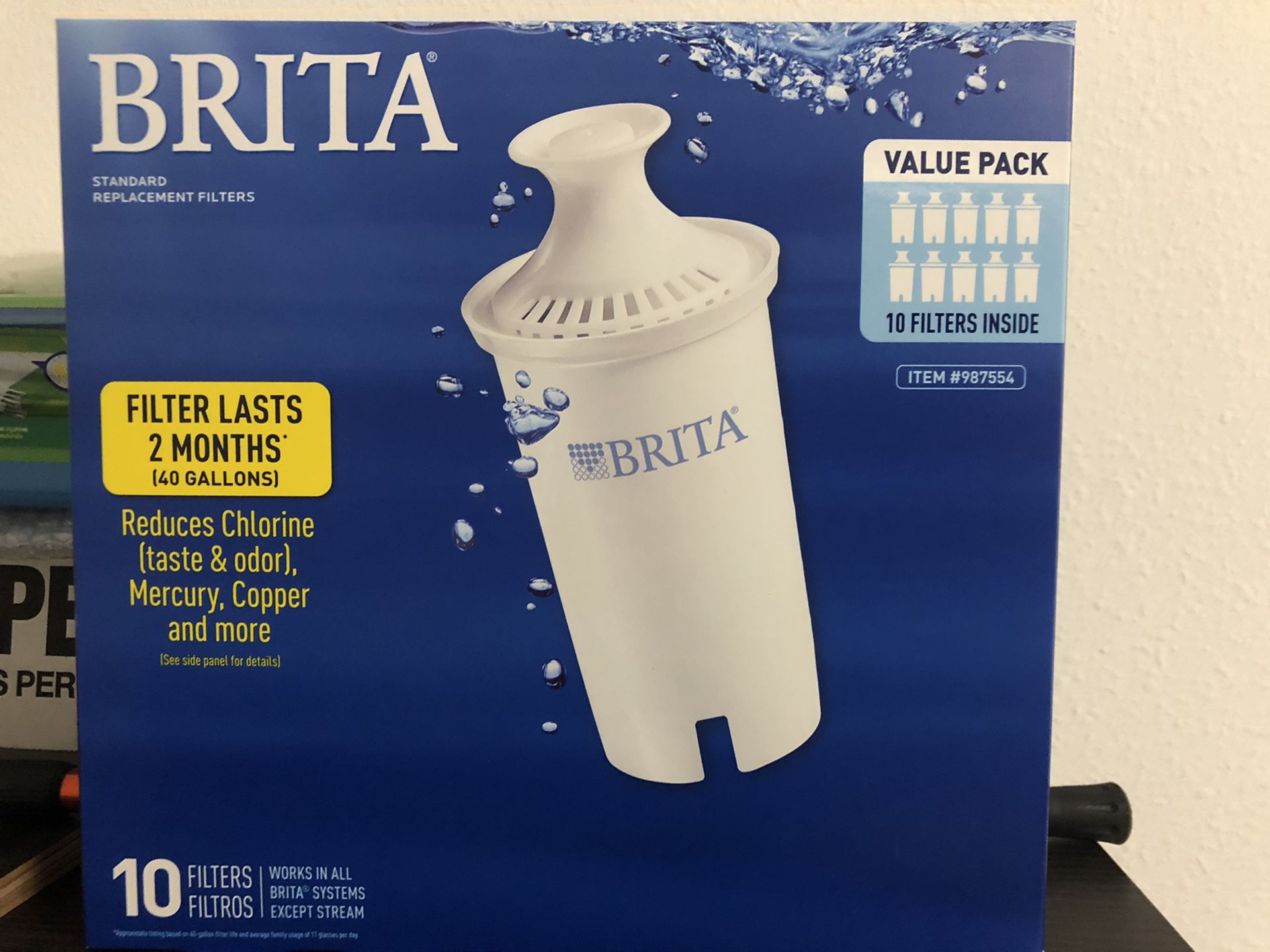 Brita Filter unused 10 filter pack