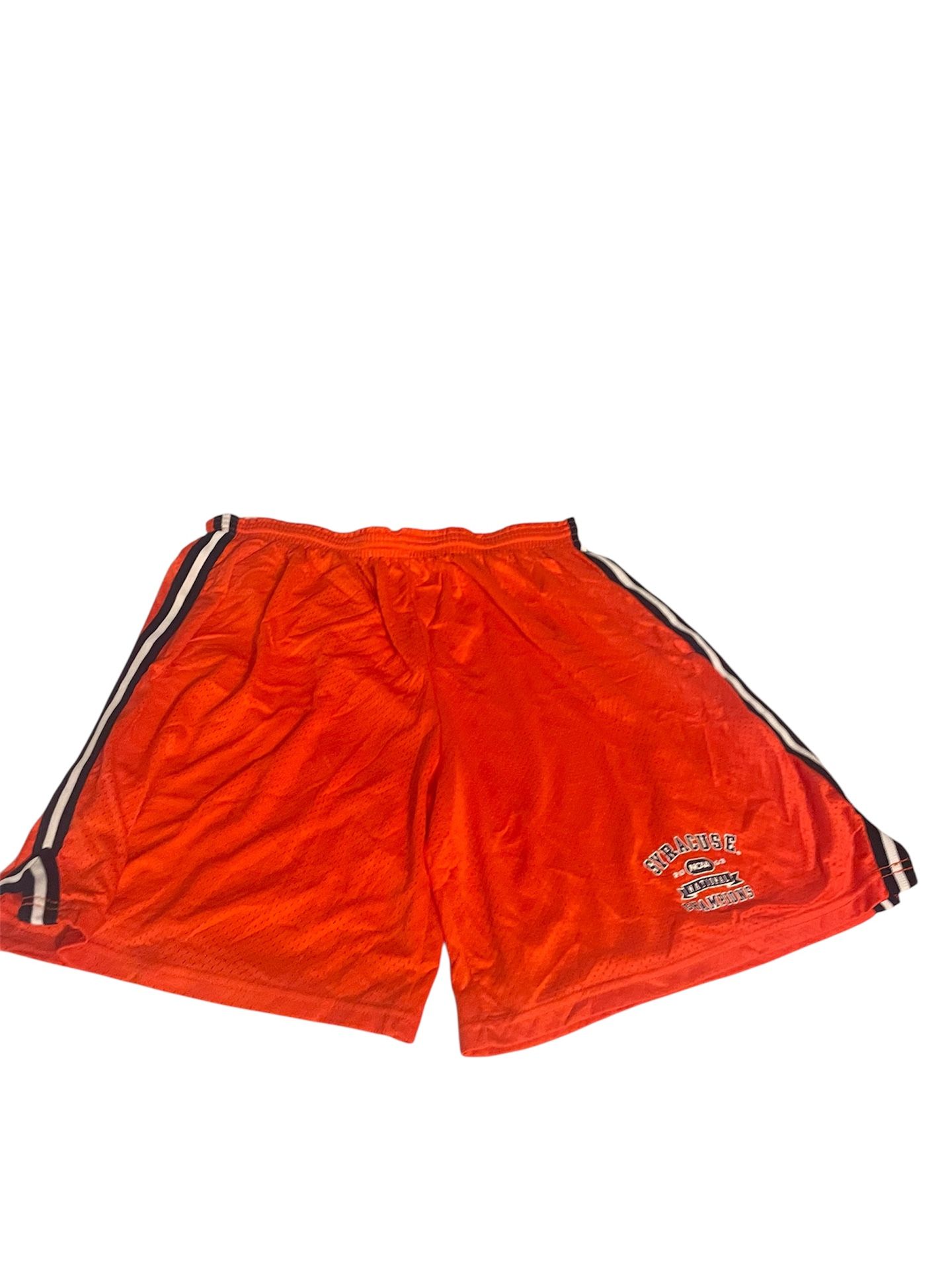 Vintage Syracuse Orange Basketball Shorts The Cotton Exchange Mesh [Size] XL