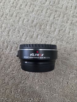 NEW Canon EF-EOS M2 0.71x SpeedBooster adapter (Viltrox)