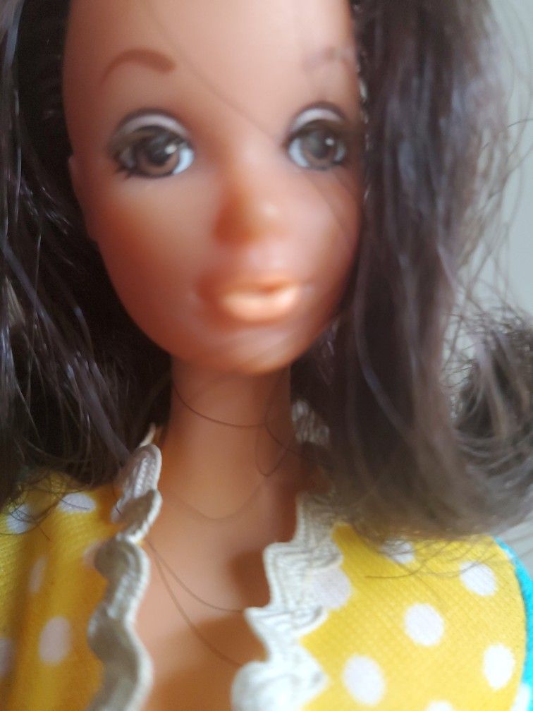 Rare Hard To Find Vintage Steffi Doll Wearing Kitty Kapers