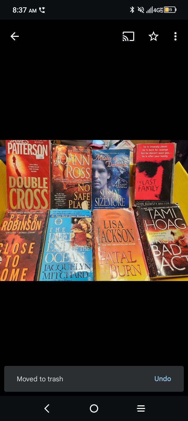 Paperback Book Sale Scroll Through Pics Choose Any 5 For $10