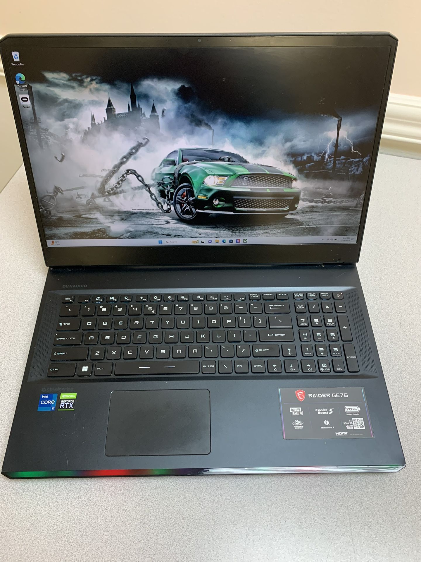 MSI Gaming Laptop 12th Generation 