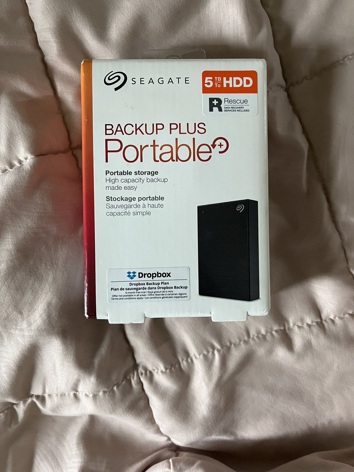Brand New 5TB Portable Hard Drive USB3.0 for Windows/Mac