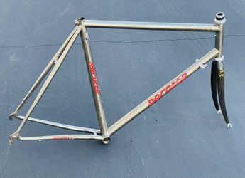 Serotta Colorado Legend Titanium Frameset Time Carbon Fork Dura-Ace Headset 58cm
