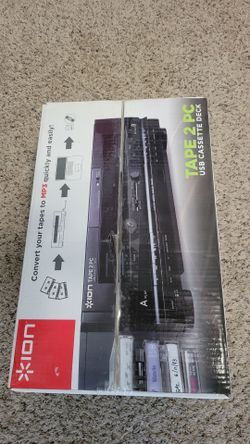 ion tape 2pc usb cassette deck