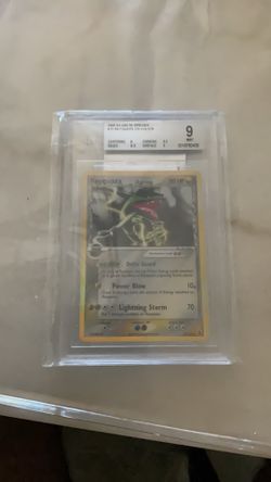 Pokémon rayquaza psa 9