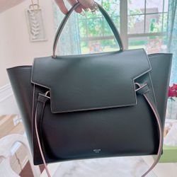 Celine MINI BELT BAG /dark brown / good condition