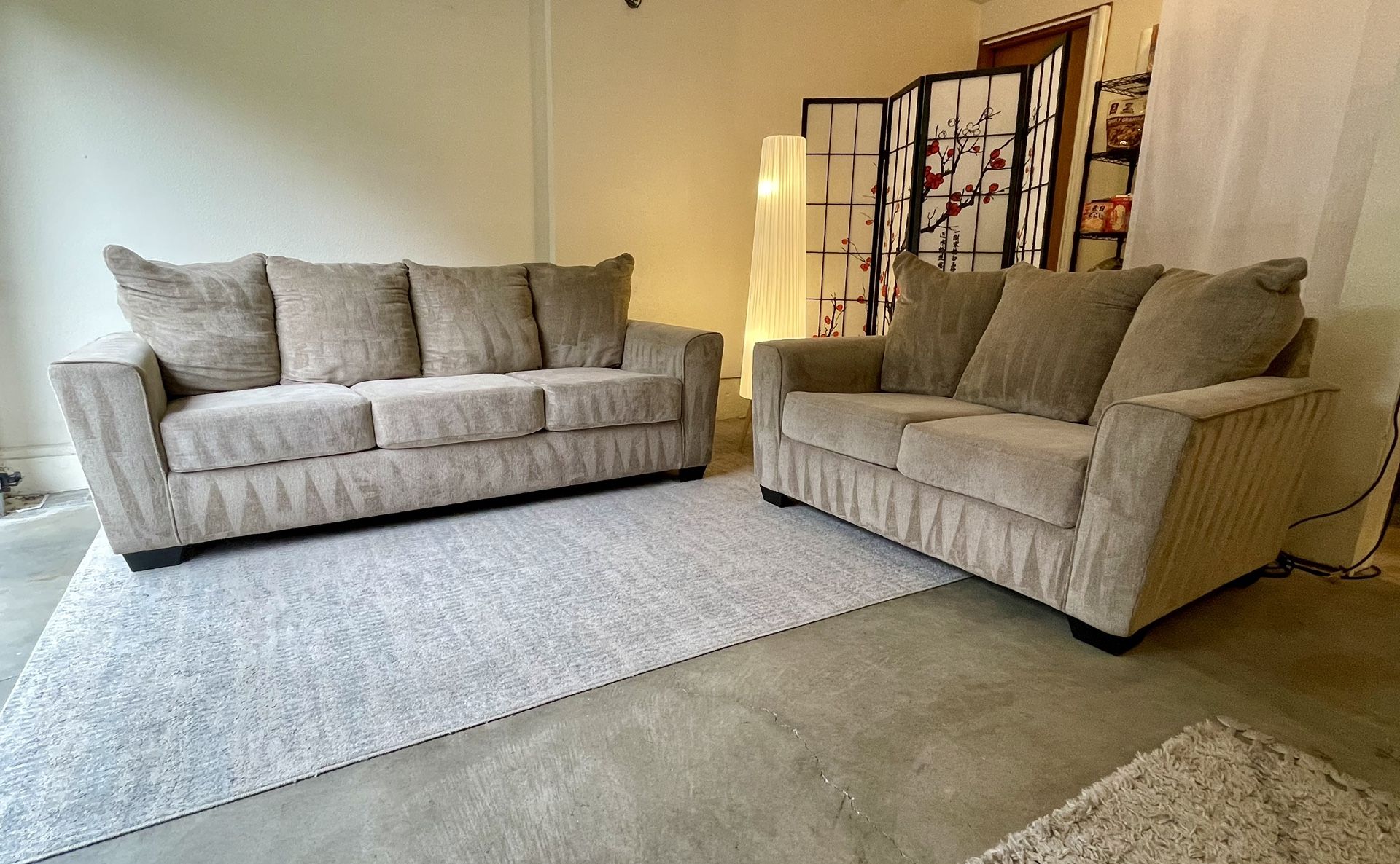 Sofa Loveseat-Will Deliver