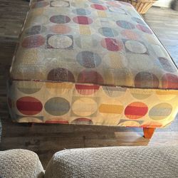 Multi Color Ottoman