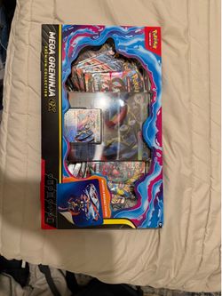Mega Greninja ex box