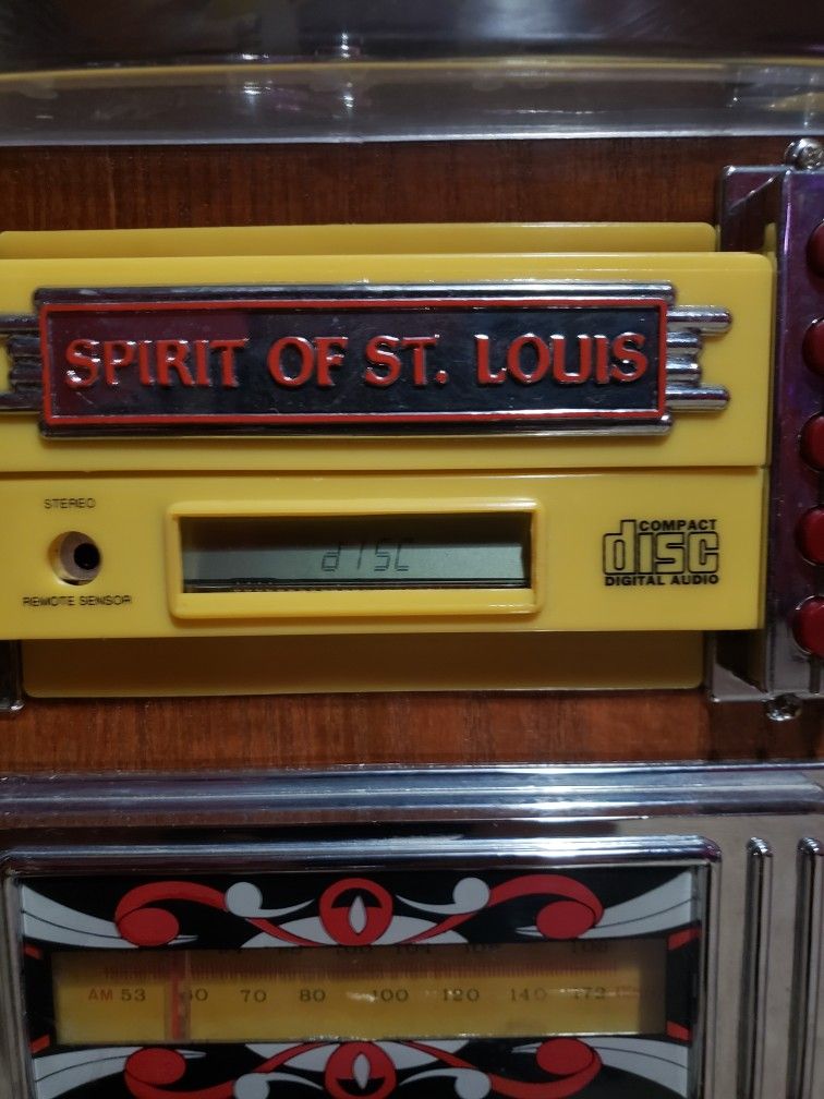 Spirit Of St Louis Jukebox Radio ,cd And Cassette Player for Sale