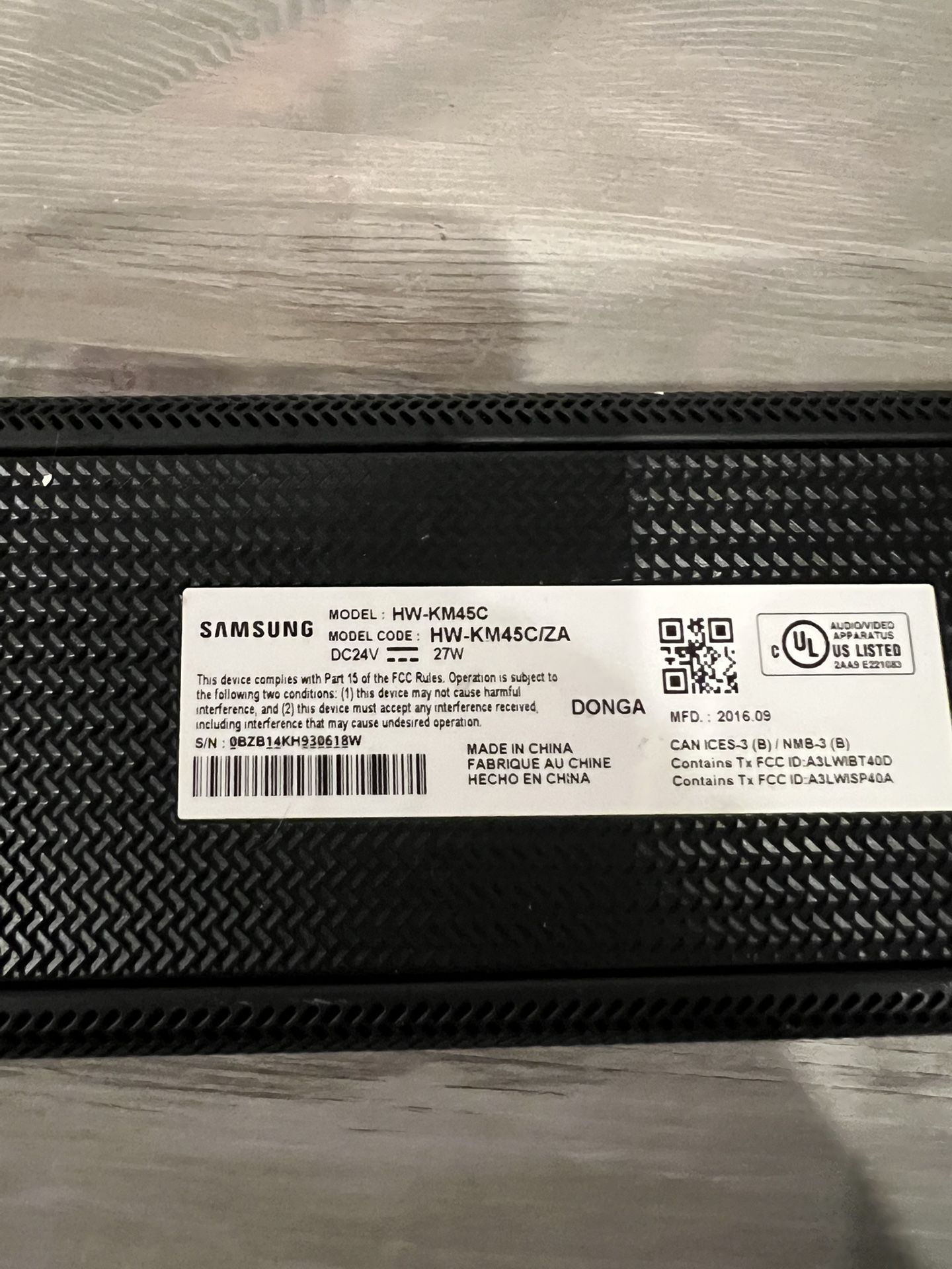 Samsung Sound Bar