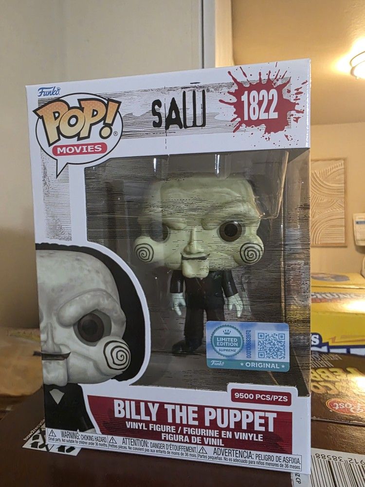 BILLY THE PUPPET 9500 PIECE FUNKO POP