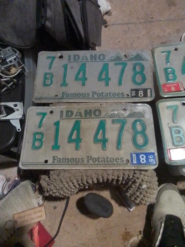 Collectors IDAHO Licence Plate