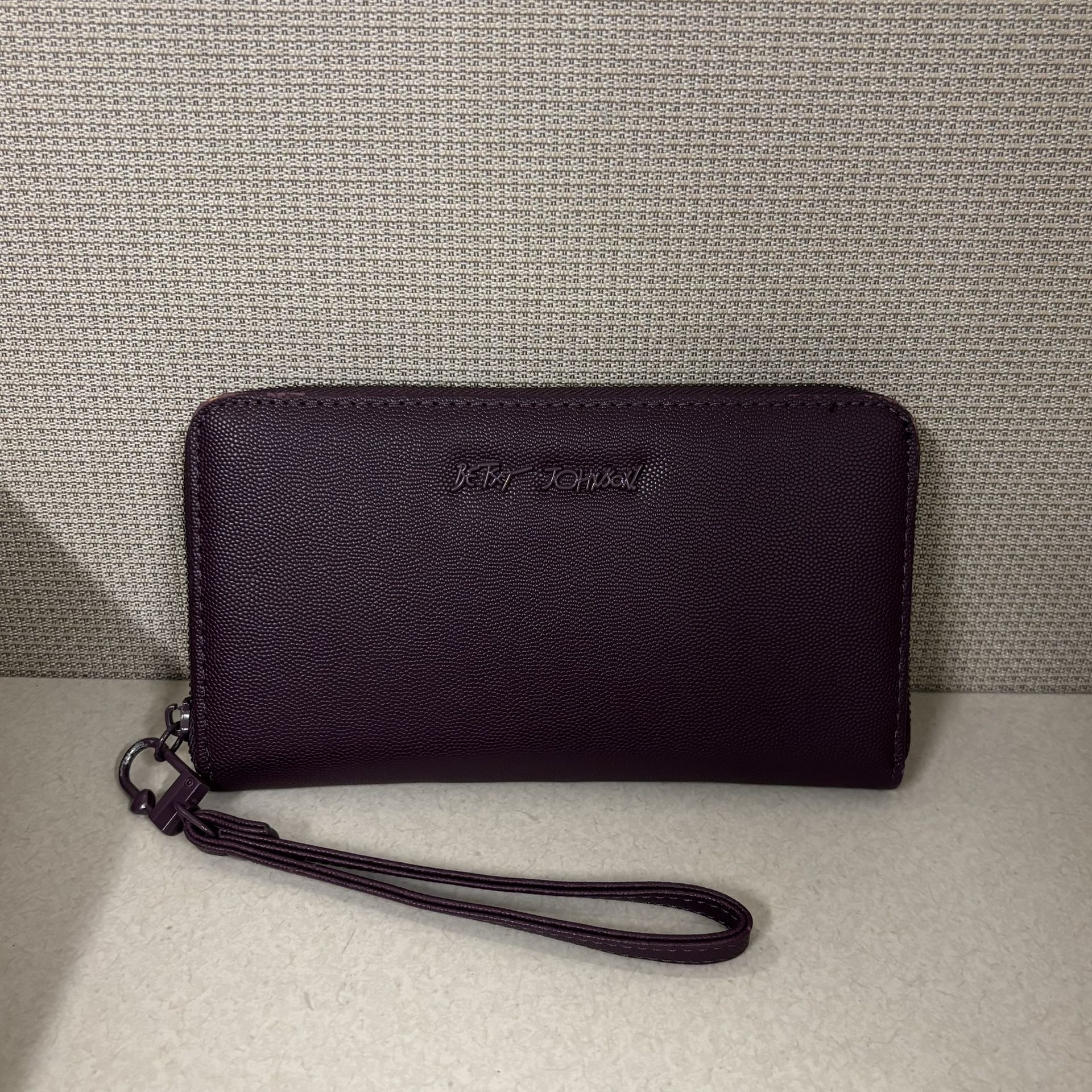 Betsey Johnson Purple Large Wallet