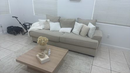 pottery barn couch