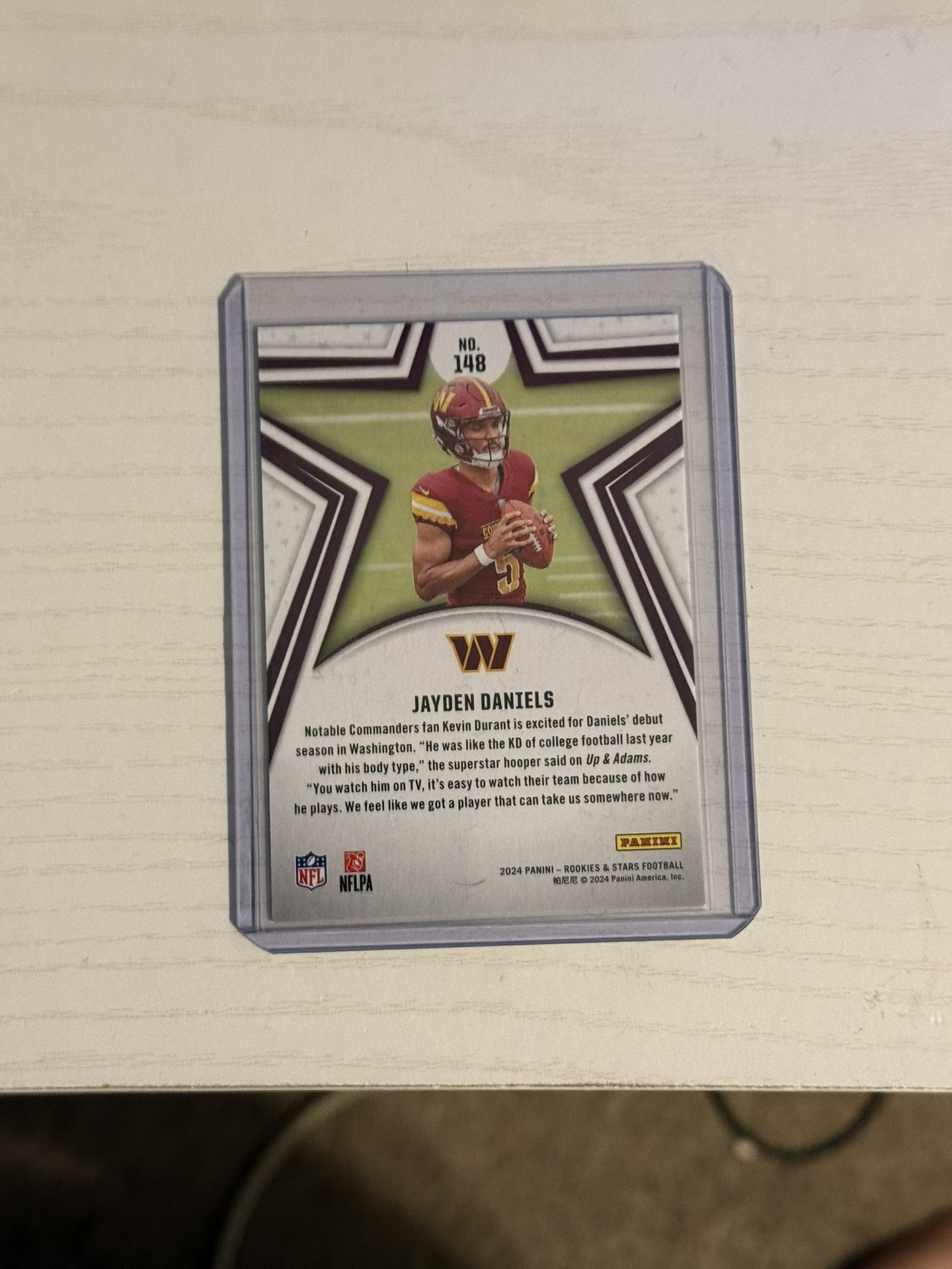 Jayden Daniels Green RC rookies & stars