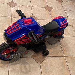 Power Wheels, Spider Man, Moto, Motorcycle 