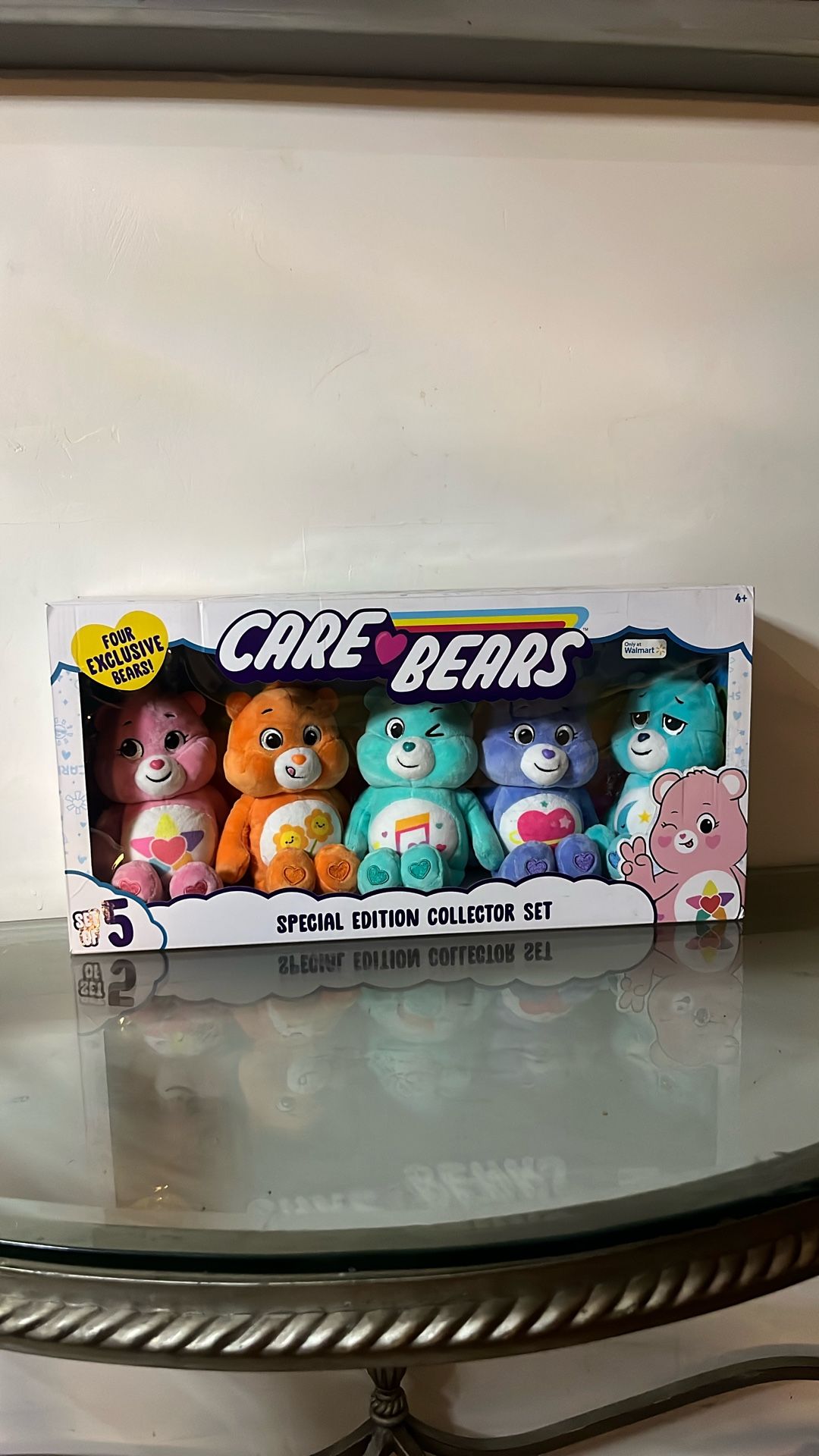 Care Bear Plush Treasure Box 5 Pack Value Set Special Edition Collector Set Exclusive Pack