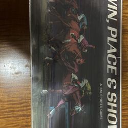 Vintage “Win, Place & Show” Horse Racing Board Game – 3M Sports Series (1966)