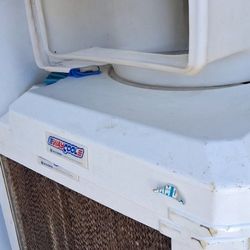 Schaefer Way Cool portable evaporative cooling fan