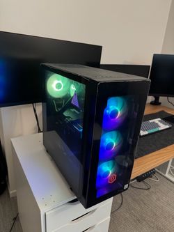Gaming PC | i7-10700K + RTX 3070 8GB | 32GB RAM | 1TB NVMe | Windows 11 | RGB Tempered Glass