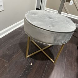 Ottoman Small Gold Legs 