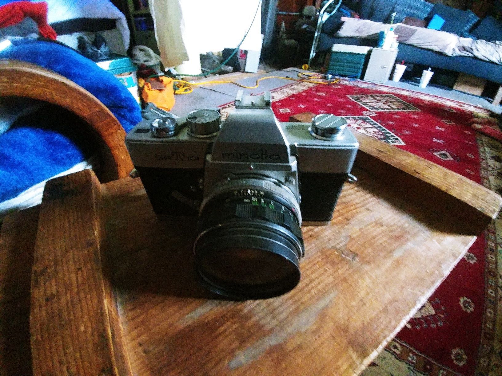 Vintage Minolta camera