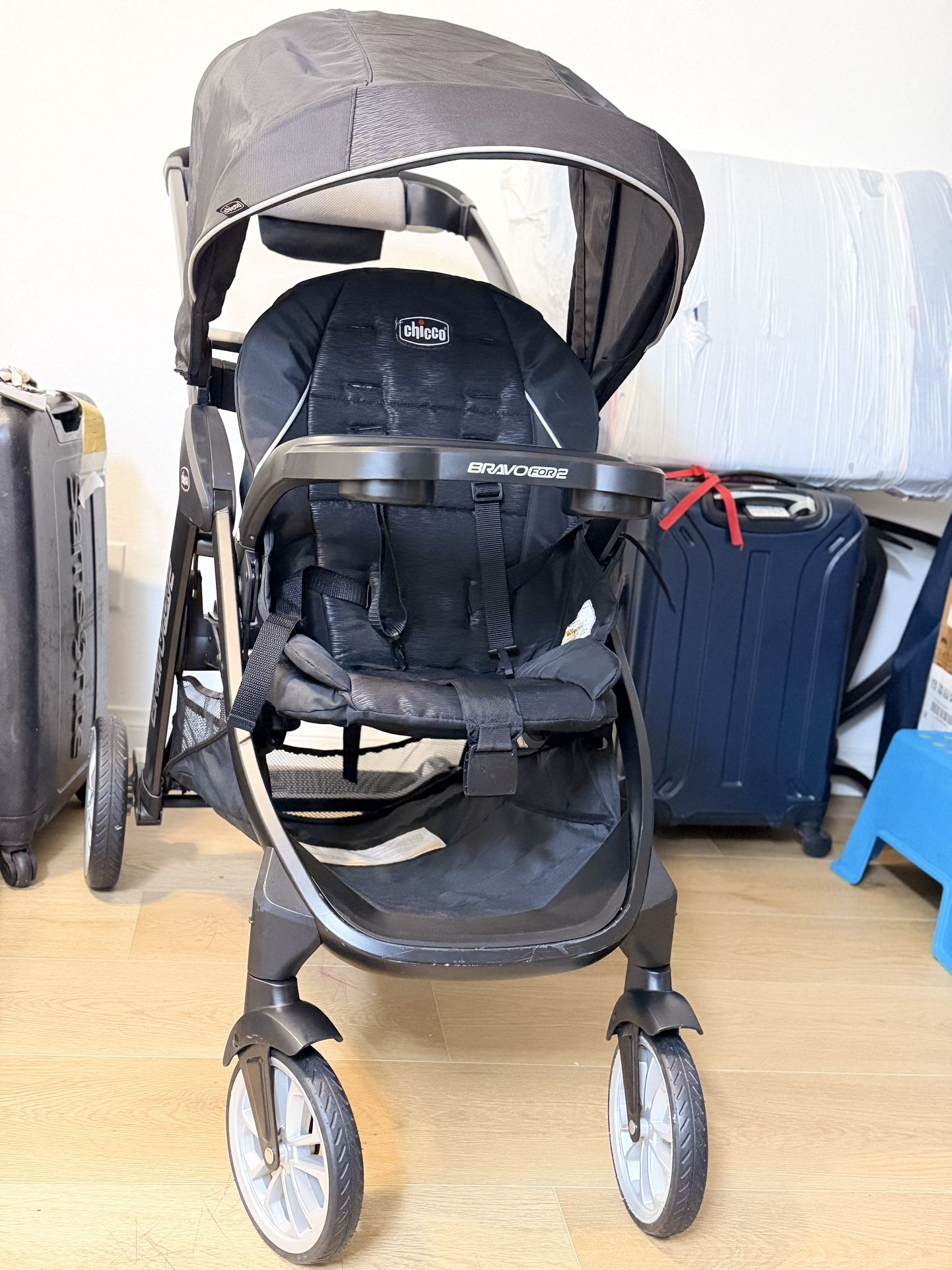  BravoFor2 Standing/Sitting Double Stroller 