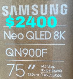 Samsung 75” 8K Neo QLED (QN75QN900F)