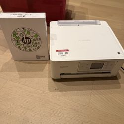 Canon printer And Paper 
