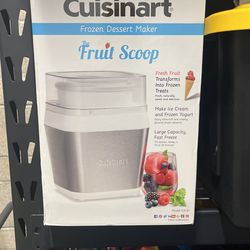Cuisinart Fruit Scoop Dessert Maker. New