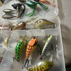 Crank Baits, Swim baits And Top Water Frogs