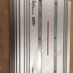 California 400M amplifier