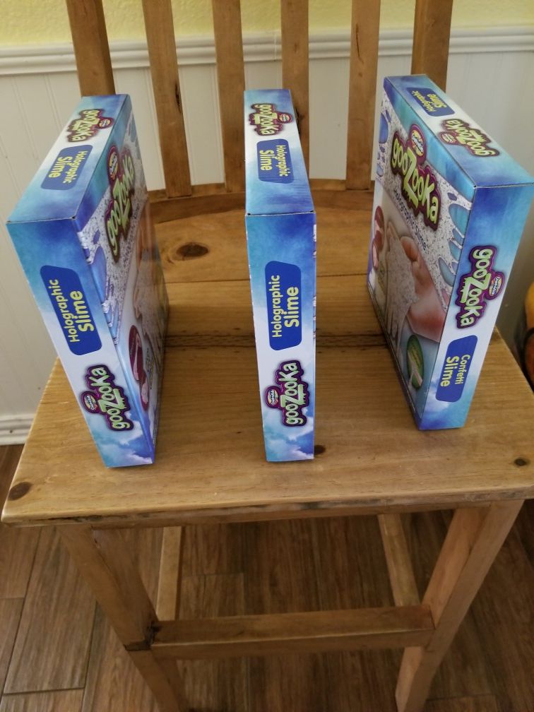 Creative Kids goozooka holographic slime kit