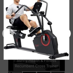 Smart Recumbent Cross Trainer