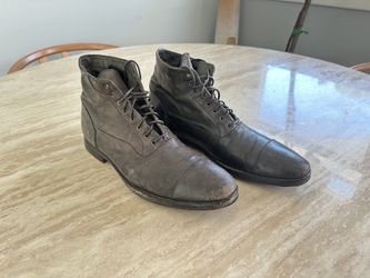 Alexander McQueen Lace Up Ankle Boots 