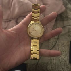 Gold Plated Guess Watch Men’s 