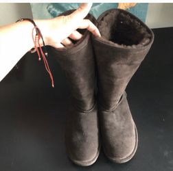 Bear paw brown boots size 7