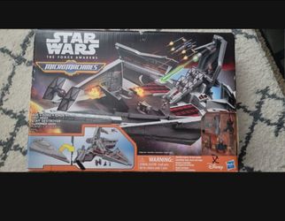NEW Micro Machines Star Wars The Force Awakens 1ST Order Star Destroyer Playset