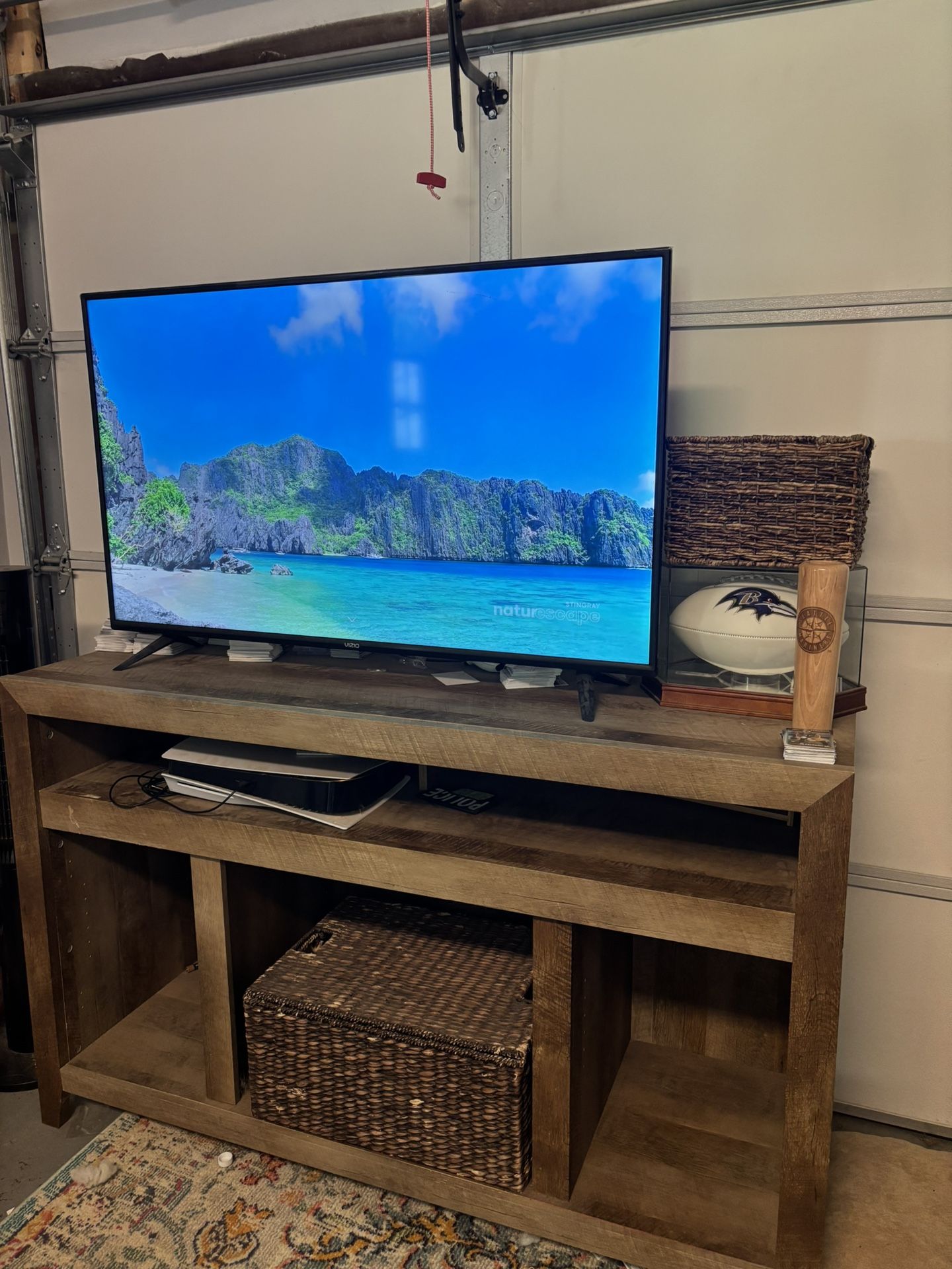 Wood Entertainment Center