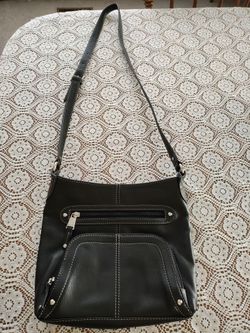 Black crossbody. Never used