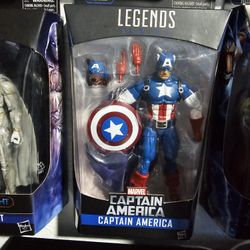 Marvel Legends Captain America (Red Skull BAF) 
