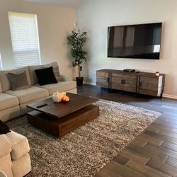 Media Console & Coffee Table 